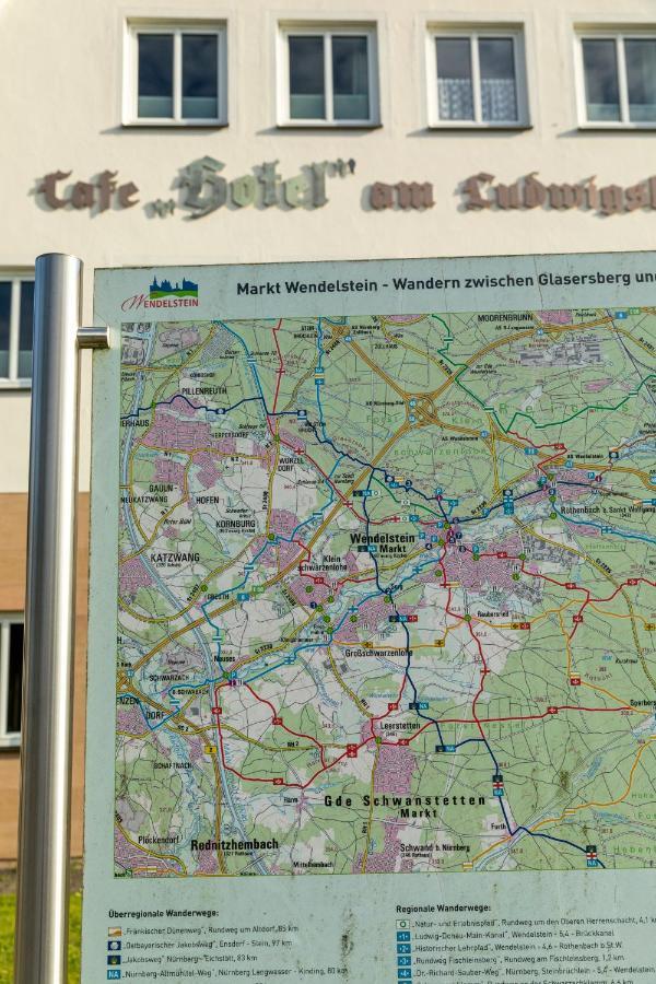 Hotel Am Ludwigskanal เวนเดิลชไตน์ ภายนอก รูปภาพ